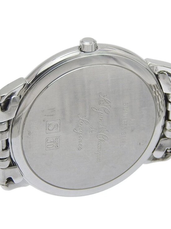 LONGINES Grand classic Watches L4.677.4 grayDial Stainless Steel Quartz An... main image 5